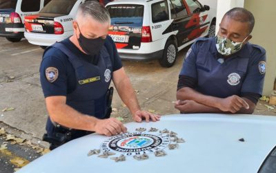 Droga escondida no tapete do carro