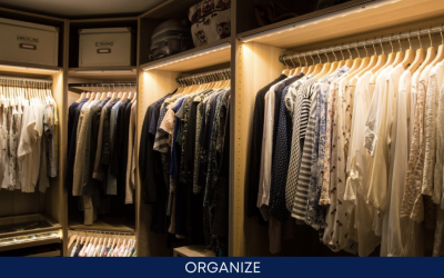 Quer ter o seu closet ou armário organizado e não sabe por onde começar?