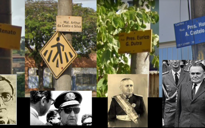 Ruas de Limeira ainda exaltam nomes do golpe militar e de movimento racista