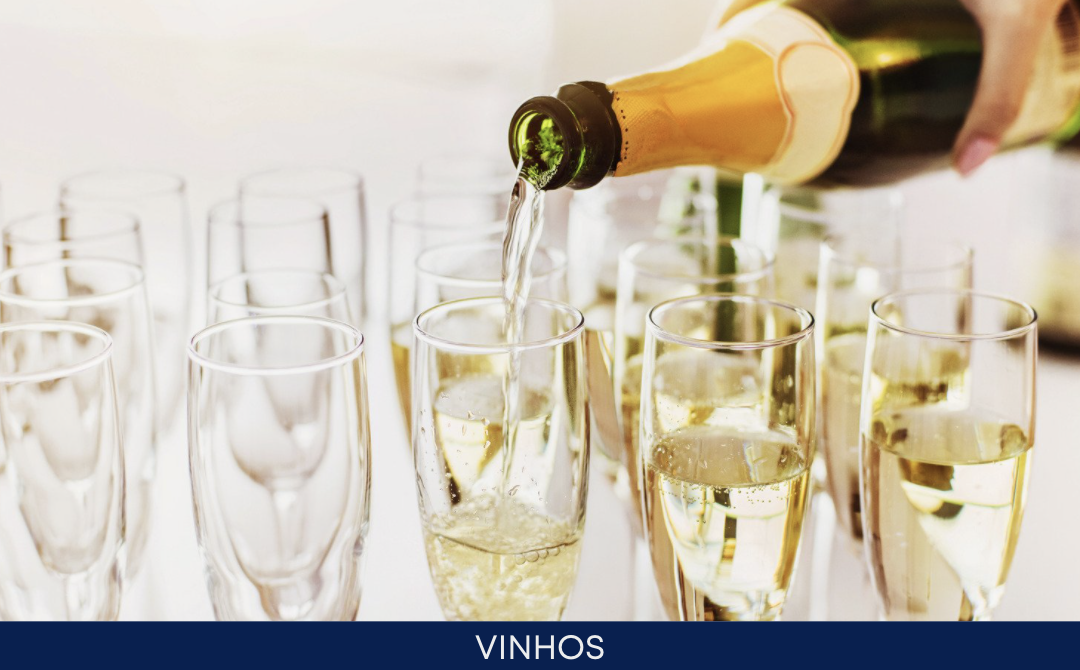 Todo Champagne é Espumante, mas nem todo Espumante é Champagne.