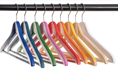 Qual cabide ideal para as roupas?