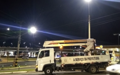 Condições climáticas alteram prazos para manutenção de iluminação pública