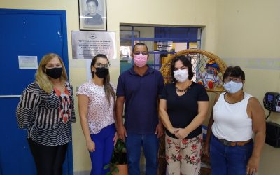 Vereador visita Centro Infantil Murilo Lemos Mendes da Silva