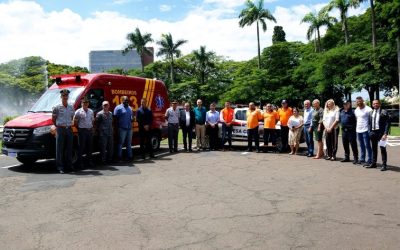 Corpo de Bombeiros e Defesa Civil ganham viaturas