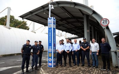 Prefeitura instala câmeras de reconhecimento facial em terminal de ônibus
