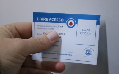 Carteirinha para pessoas com diabetes já pode ser solicitada