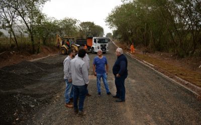 Pavimentação e ponte na estrada Zé do Pote serão entregues em novembro