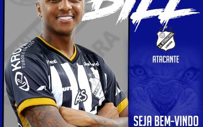 A Internacional confirma a chegada do atacante Bill.
