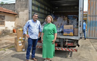 Limeira encaminha mais de três toneladas de doações para o Litoral Norte
