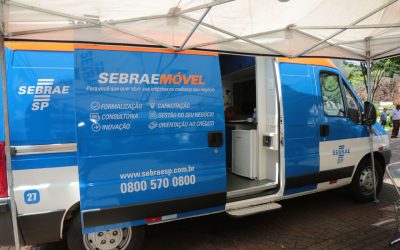 Sebrae Móvel realiza atendimentos nesta semana na Praça Toledo Barros