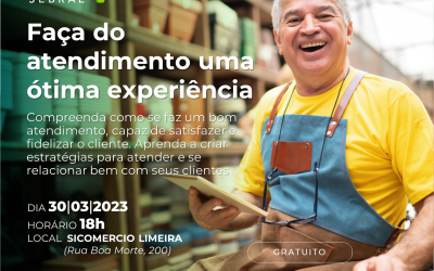 “Atendimento ao Cliente” é tema de oficina do Sebrae Aqui