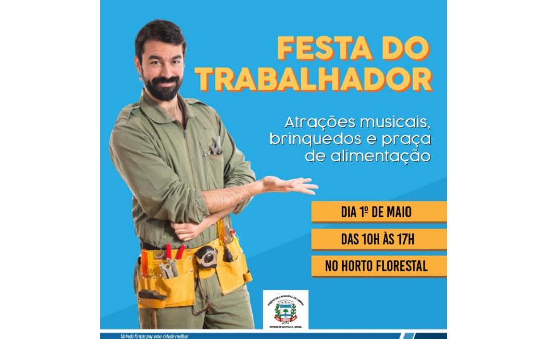 Secretaria de Cultura promove Festa do Trabalhador no Horto Florestal