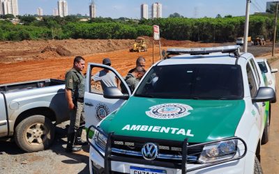 Pelotão da GCM flagra crime ambiental no anel viário