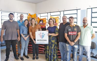 Fundo Social de Limeira recebe 1 tonelada de ração