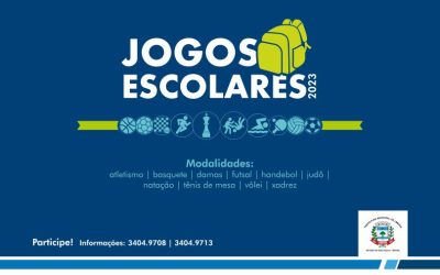 Jogos Escolares 2023 têm 55 escolas inscritas