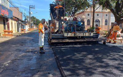 Recapeamento avança e leva melhorias a 15 km de vias