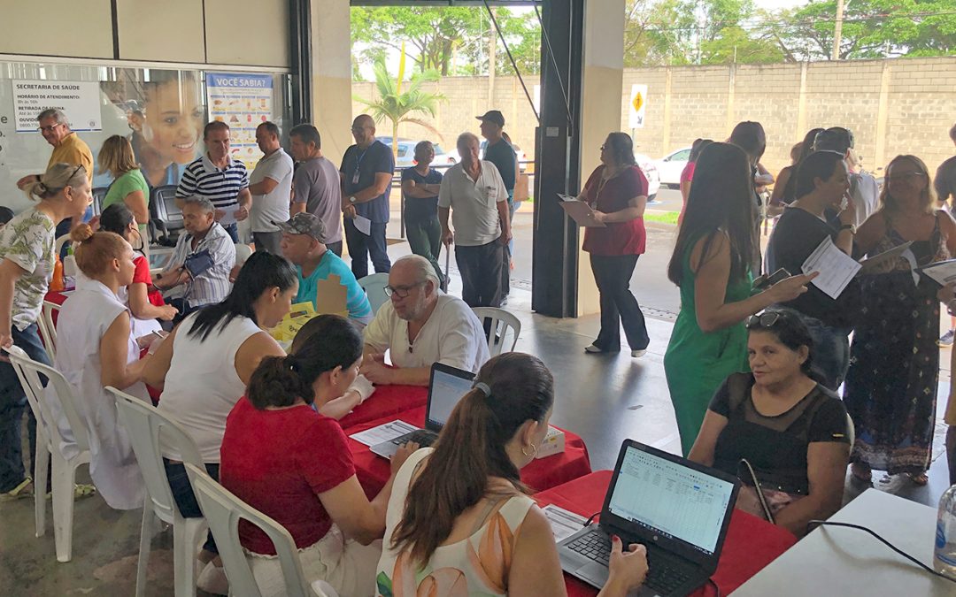Blitz do Coração atende 110 pessoas no Paço Municipal