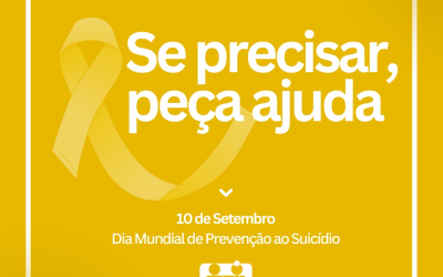 Dia da Prevenção do Suicídio: Se precisar, peça ajuda!