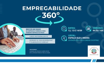 Prefeitura anuncia evento que terá mais de 600 vagas de emprego e oficinas no Espaço Elo