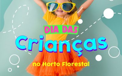 Festa do Dia das Crianças é nesta quinta-feira, no Horto Florestal