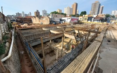 Recuperação de galerias e construção de piscinões continuam no Centro