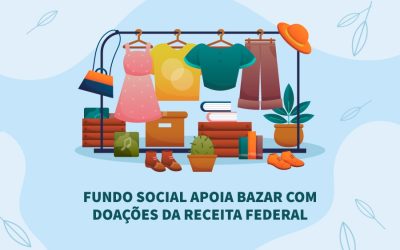 Bazar com doações da Receita Federal acontece nesta quinta e sexta-feira na Aril