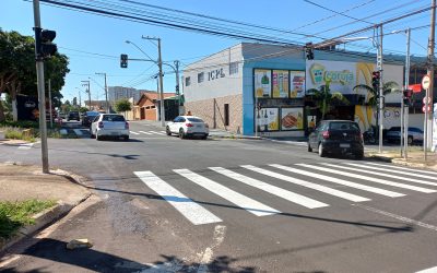 Começam os testes do conjunto semafórico da av. Xixirri com a rua Paraná