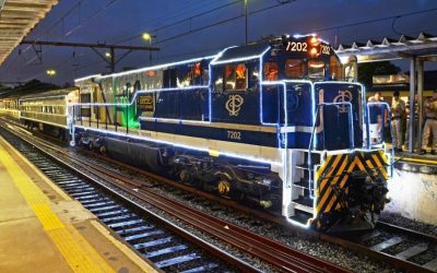 Marginal Tatu fica fechada hoje a noite para passagem do Trem iluminado da Rumo