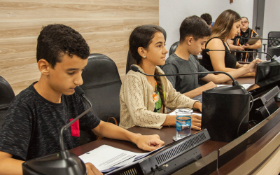 Eleita Mesa Diretora da Câmara de Vereadores Juniores