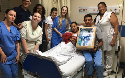 Heitor é o primeiro bebê a nascer na Santa Casa de Limeira em 2024