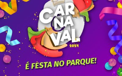 Festa no Parque reúne foliões durante o Carnaval; festejos também ocorrem em outros eventos