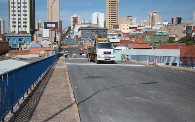 Obras entram na reta final e viaduto Jânio Quadros deve ser liberado na sexta-feira (1º)