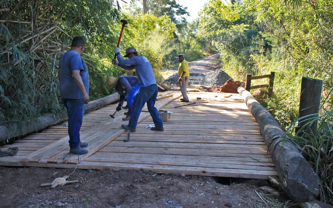 Manutenção interdita ponte na estrada Tatu-Balsa nesta sexta-feira (10)