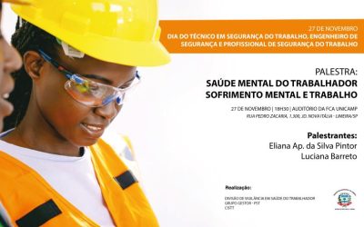 Prefeitura promove palestra sobre saúde mental dos trabalhadores na FCA Unicamp