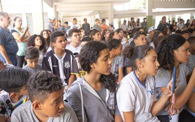 Projeto Leão na Escola visita Escola William Silva