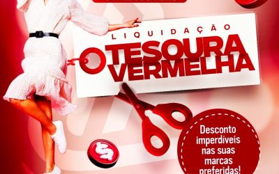 Limeira Shopping promove liquidação “Tesoura Vermelha” até o dia 12