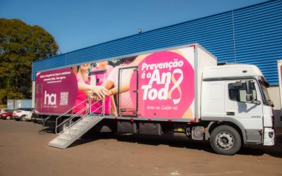Carreta oferece exames gratuitos de mamografia e papanicolau em Limeira; agendamentos a partir desta quinta-feira (6) no Parque Cidade