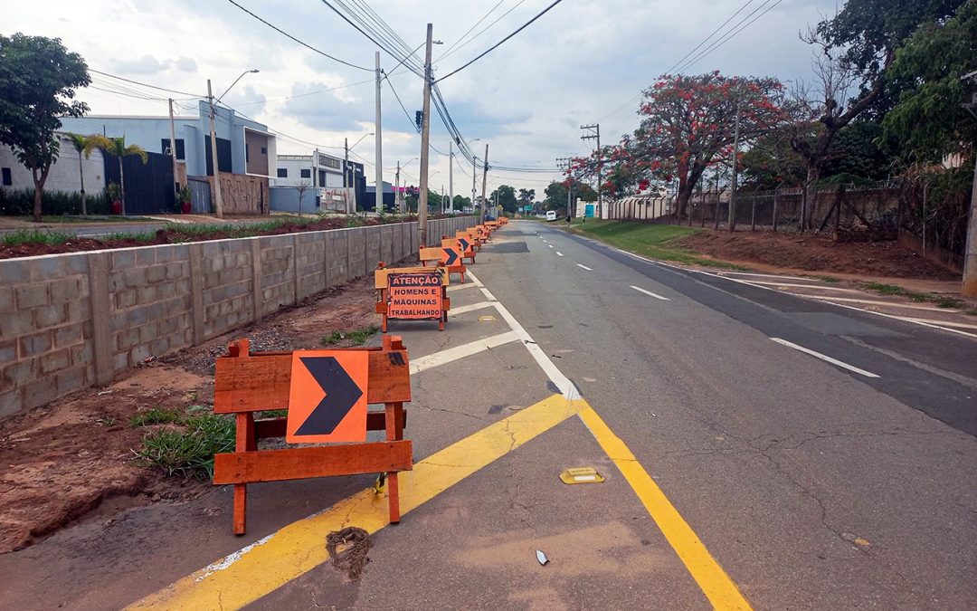 Obras de infraestrutura alteram trânsito na Av. Dr. Lauro Corrêa da Silva