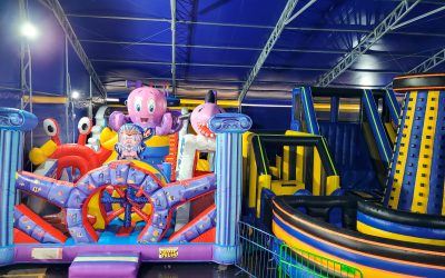 Parque inflável fica em Limeira até o próximo domingo