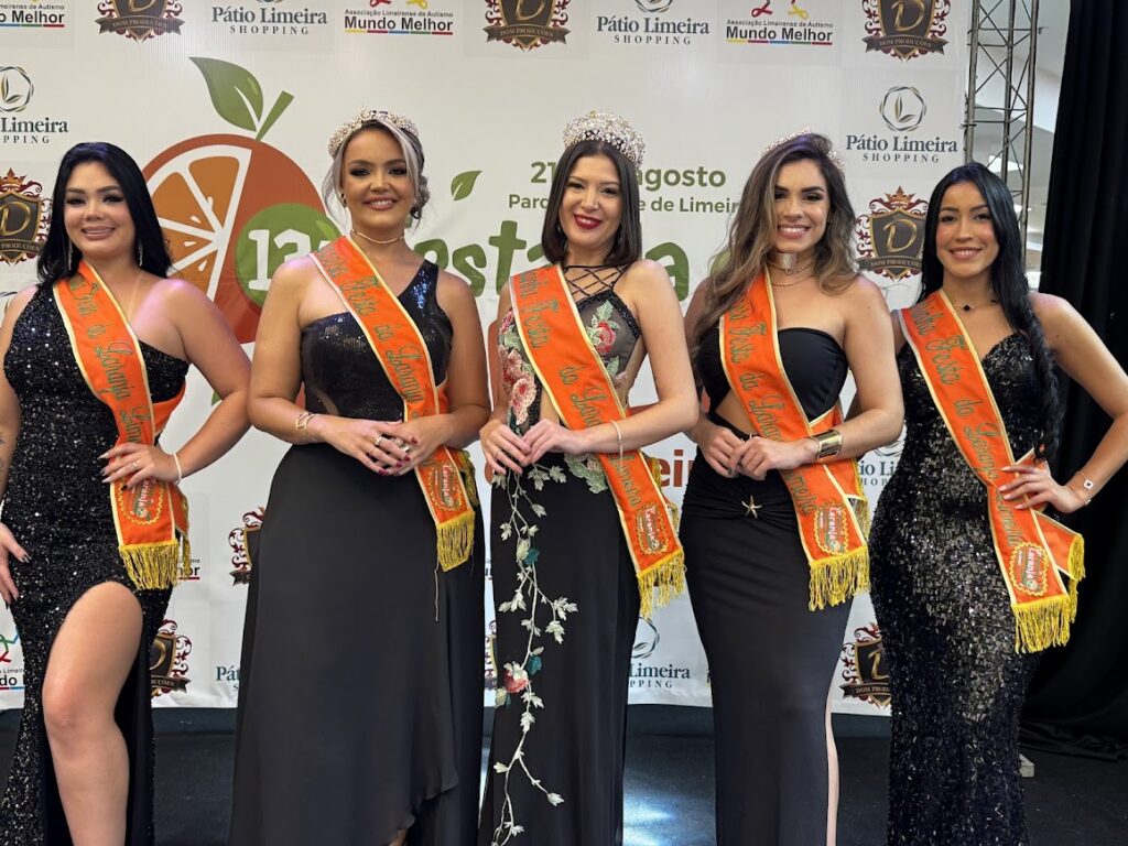 Vitória Duarte é eleita rainha da 13ª Festa da Laranja de Limeira
