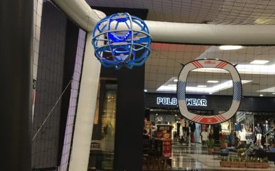 Arena de drones desafia pais e filhos no Pátio Limeira Shopping