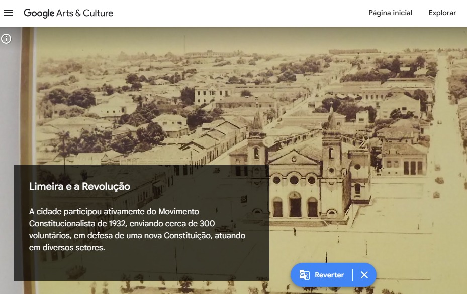 Limeira relembra participação na Revolução de 1932 em exposição virtual no Google Arts & Culture