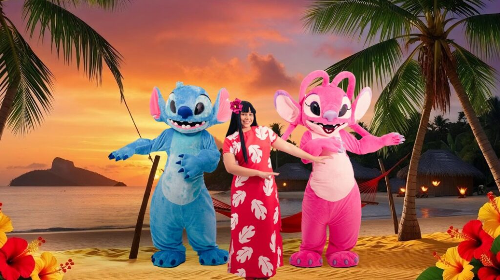 Peça “As aventuras de Lilo & Stitch” é atração no Pátio Limeira Shopping