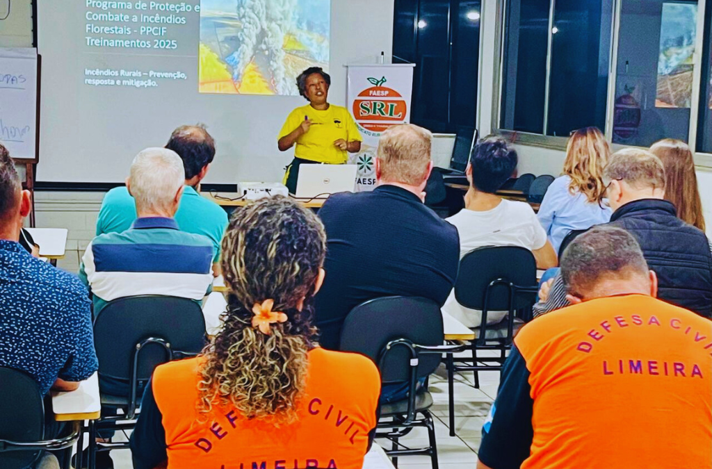 Produtores rurais participam de palestra sobre prevenção a incêndios florestais