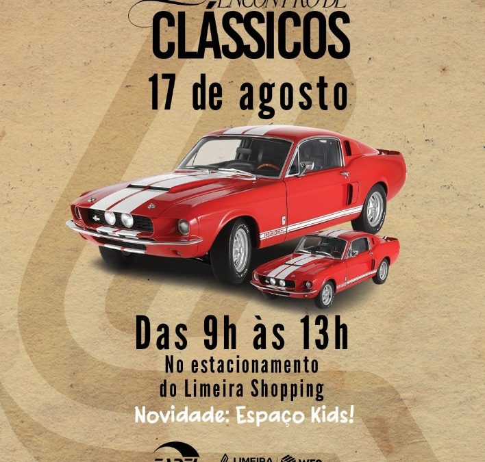 Limeira tem novo Encontro de Carros Antigos, agora com Espaço Kids