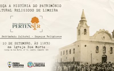 Patrimônio cultural religioso de Limeira é tema de documentário da Câmara