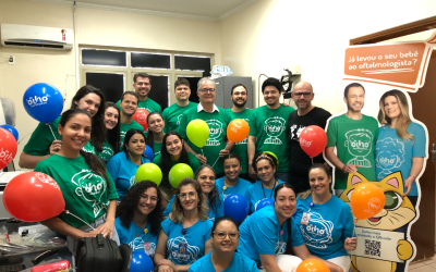Santa Casa de Limeira adere à campanha “De olho nos olhinhos” e atende 60 crianças