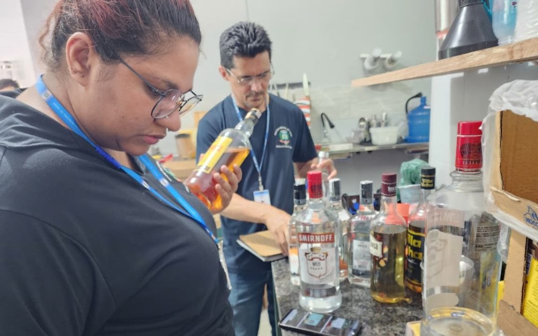 Fiscalização apreende bebidas em oito estabelecimentos de Limeira