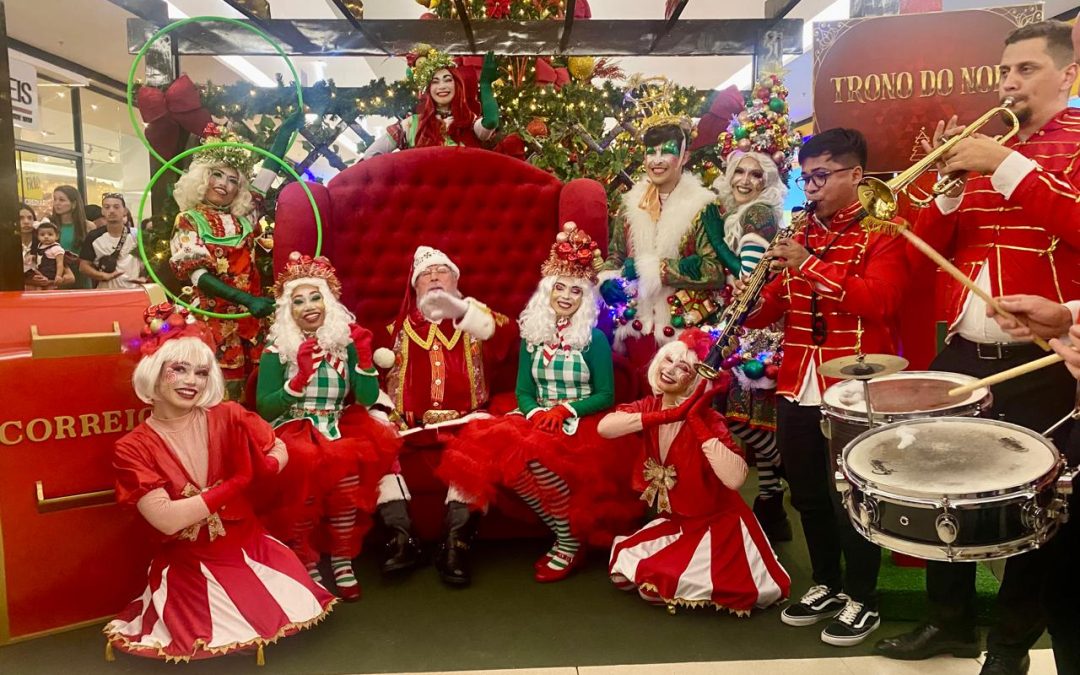 Papai Noel atende crianças e famílias no Limeira Shopping; confira os horários