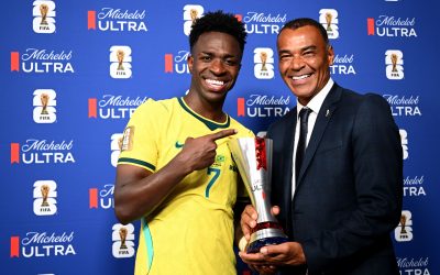 Vini Jr. assume artilharia da era Ancelotti e repete feitos de Rivaldo, Jairzinho, Romário e Ronaldo em Copas